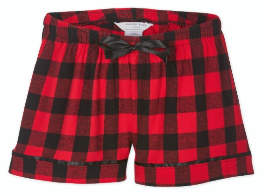 BOXERCFRAT WOMEN'S FLANNEL SHORT