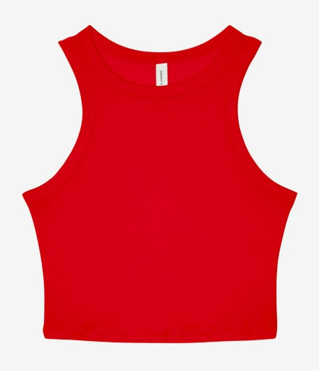 BELLA&CANVAS Women's Micro Rib Racer Tank